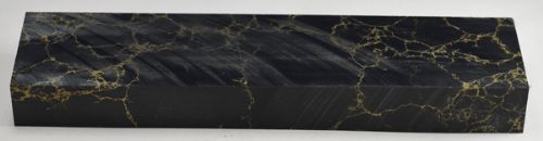 Black With Gold Matrix Tru-Stone Block 0.6